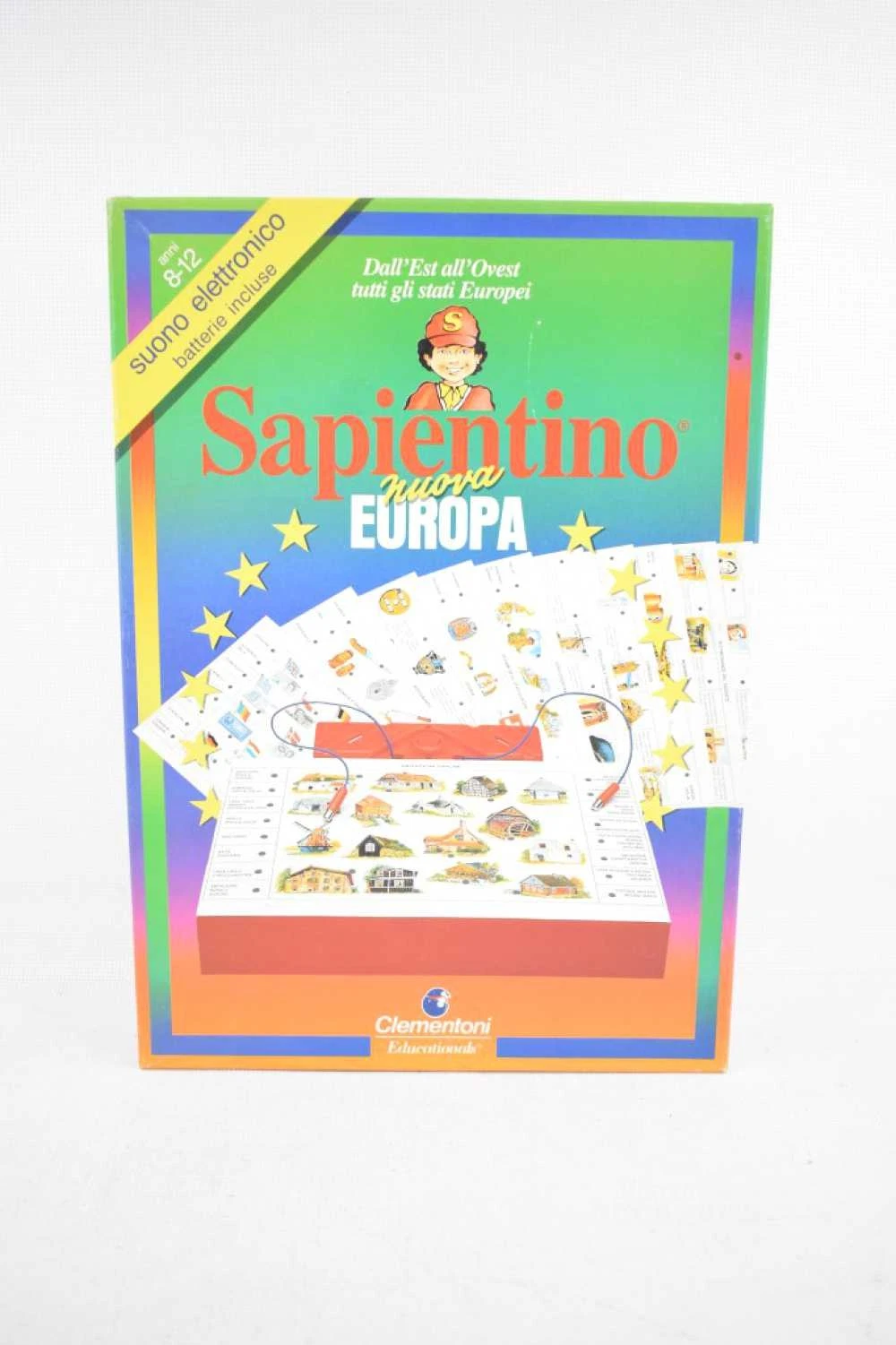 Clementoni Sapientino Nuova Europa — gioco vintage