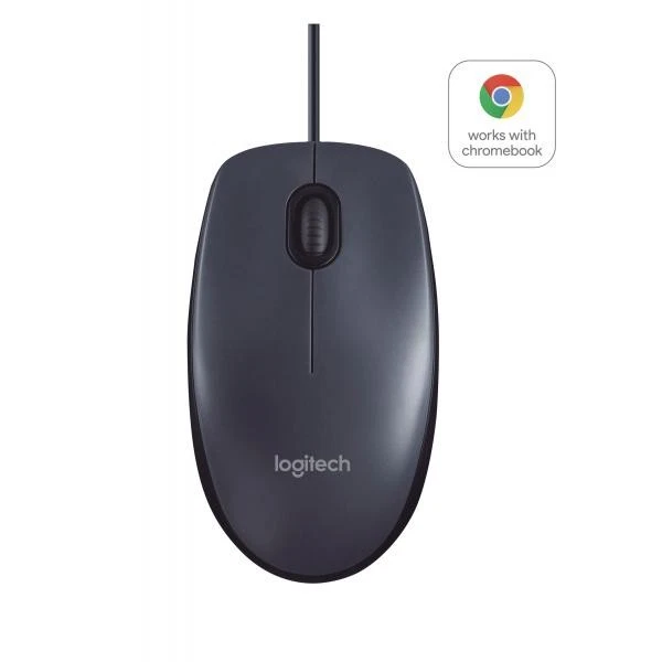 Logitech B100 · mouse ottico USB con cavo