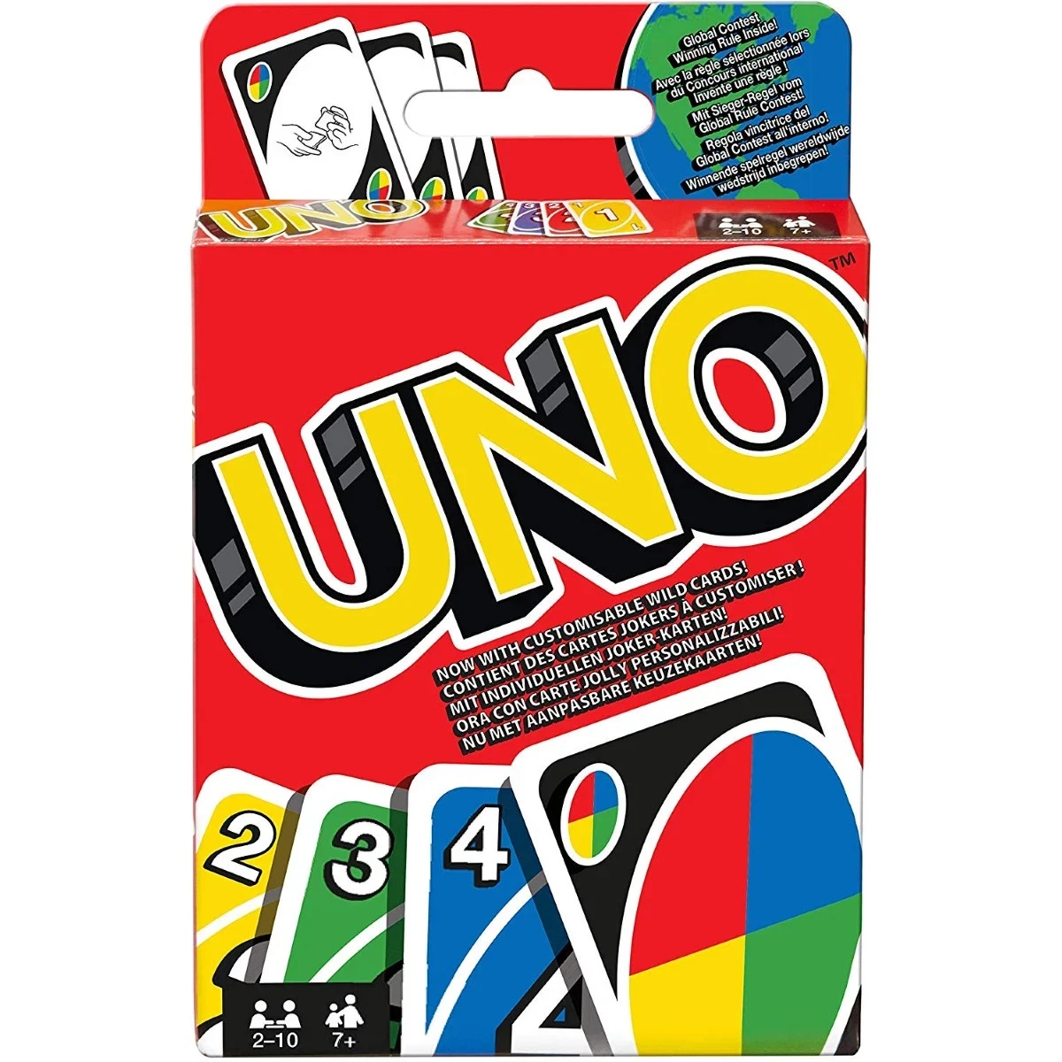 UNO Mattel W2087 — gioco di carte, 7+ anni