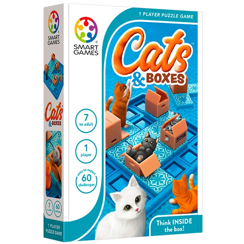 SmartGames Cats & Boxes — gioco di logica
