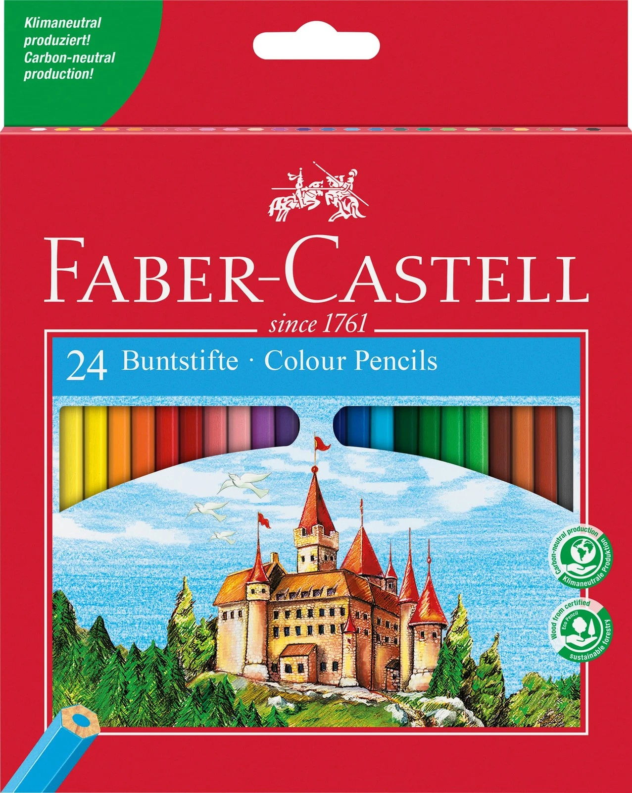 Faber-Castell Castle 120124 · 24 matite colorate