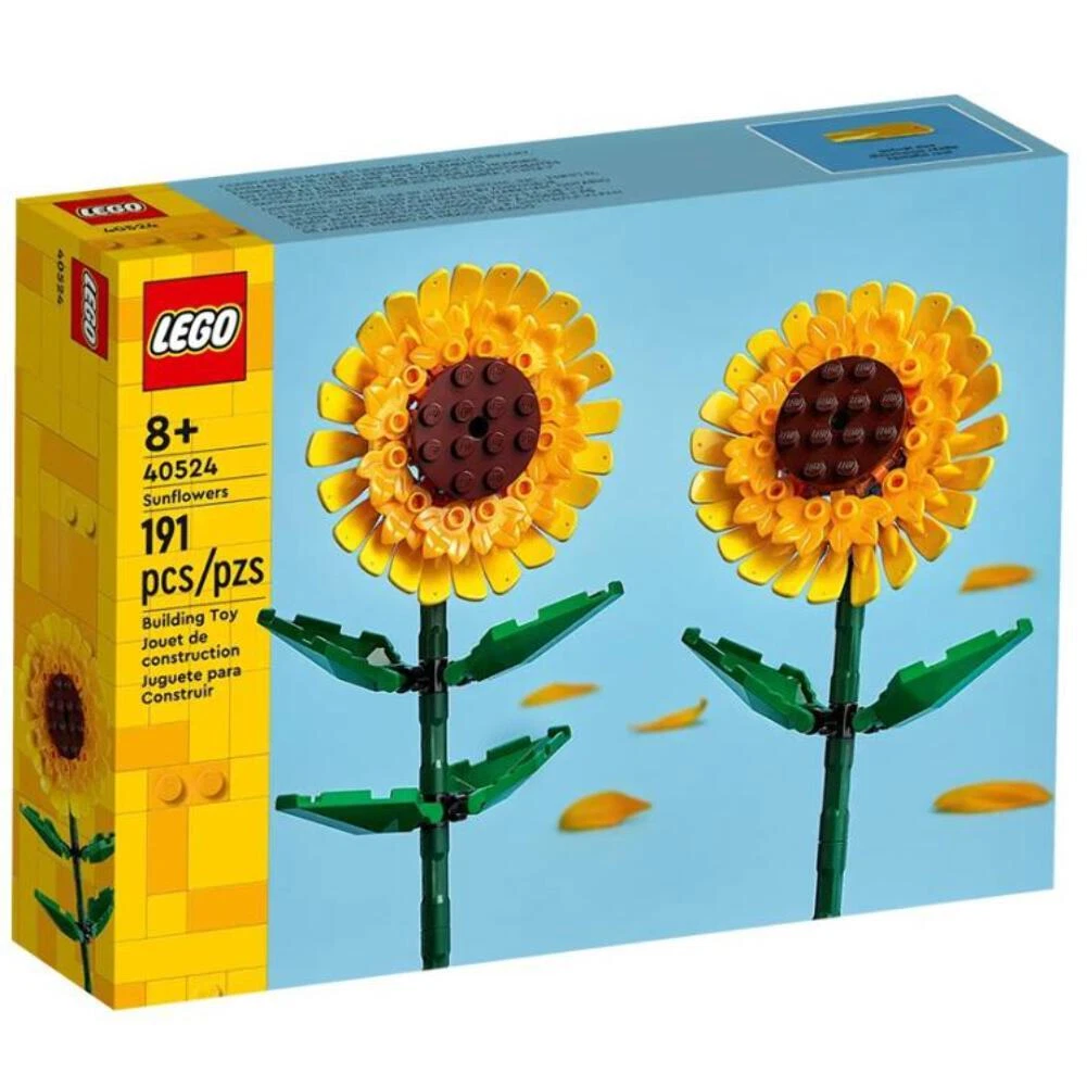 LEGO Girasoli 40524 — fiori da costruire