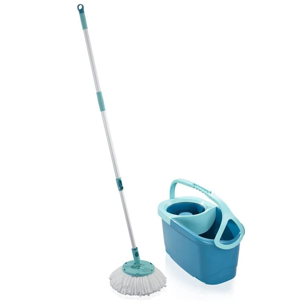 Leifheit Clean Twist Rotation Ergo — set lavapavimenti con secchio