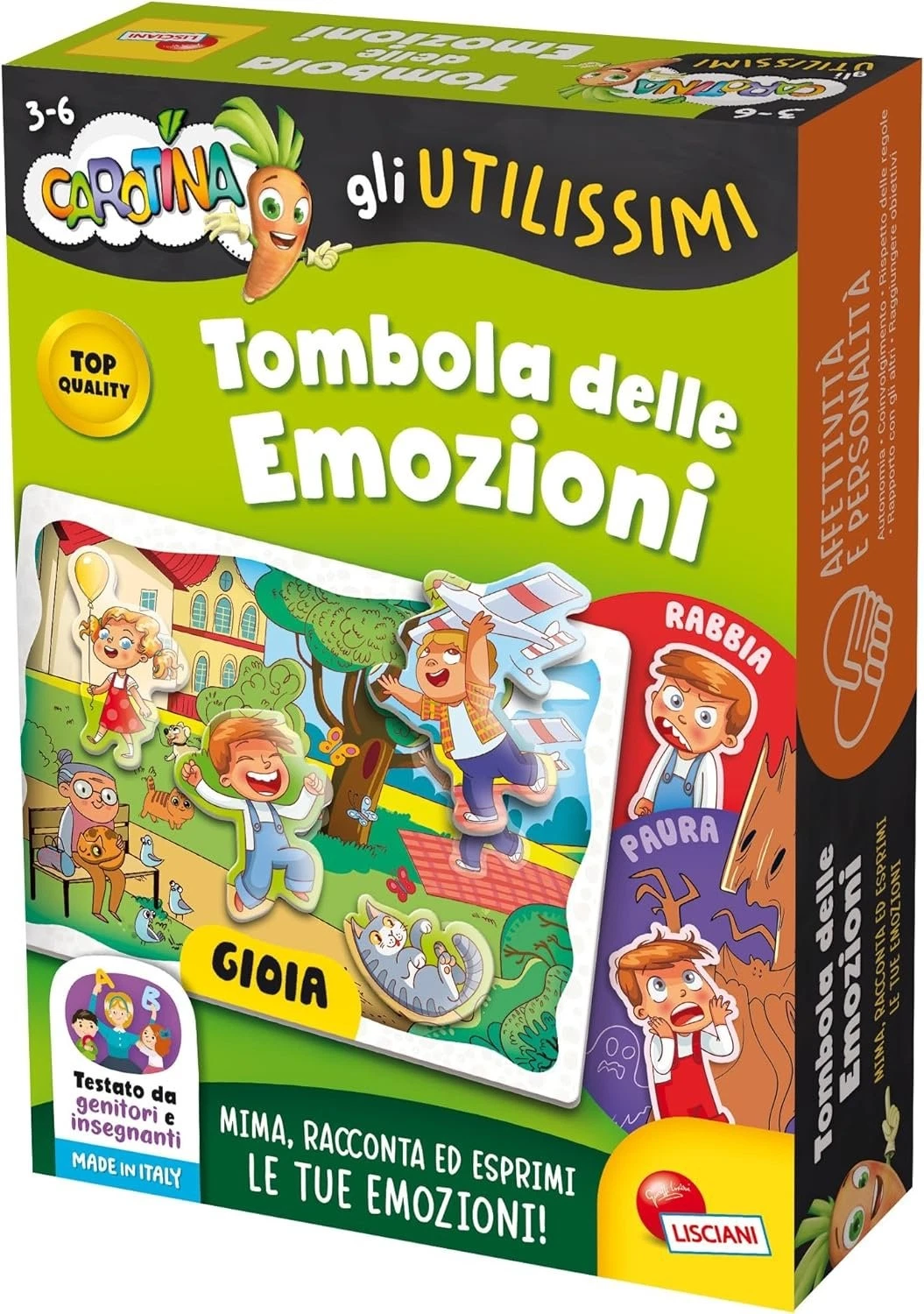 Lisciani Carotina — Tombola delle emozioni
