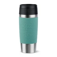 EMSA Travel Mug Classic N2021000 — tazza termica 360 ml petrolio/acciaio