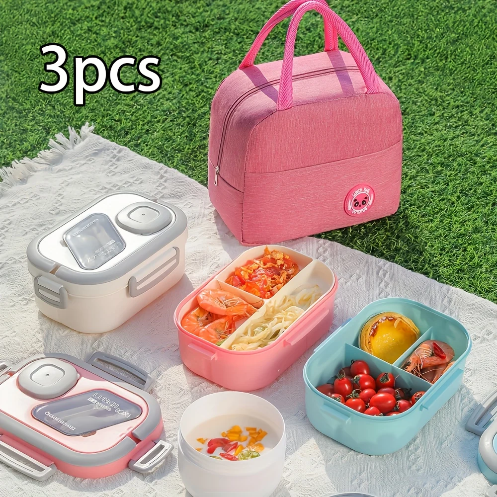 Set pranzo 3 pezzi: borsa, lunch box e tazza