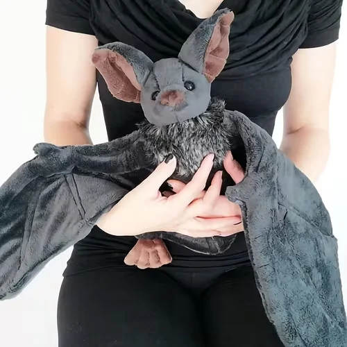 Peluche pipistrello Snuggler con ali per Halloween