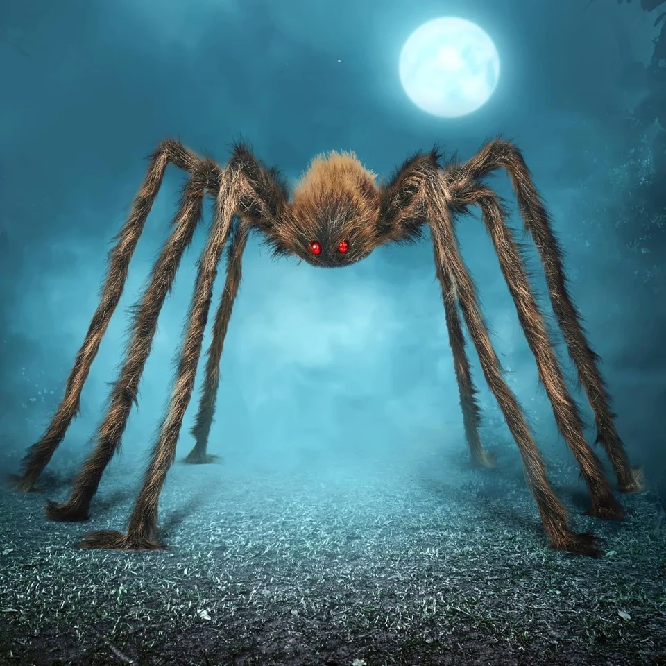 Ragno marrone gigante da 59 pollici