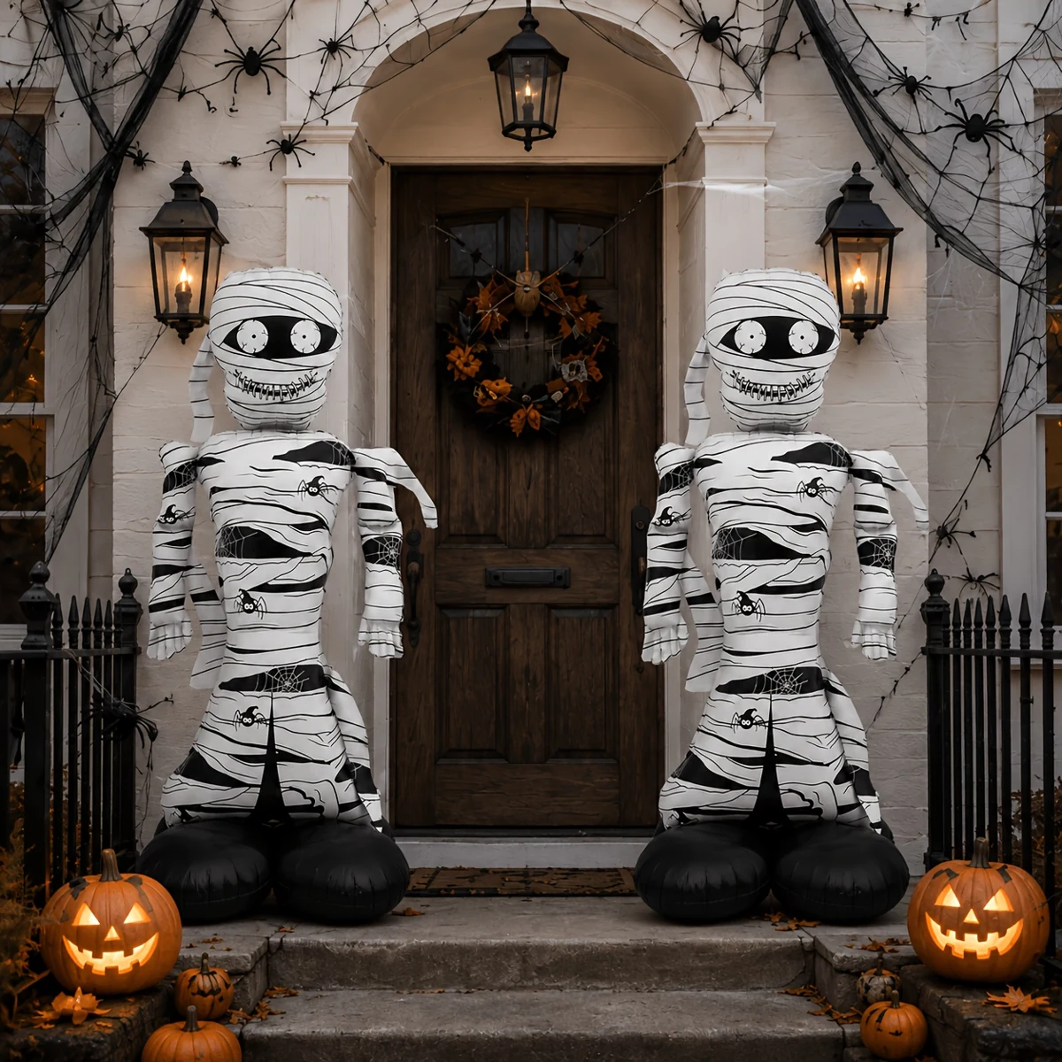 Palloncino mummia in piedi per decorazioni Halloween