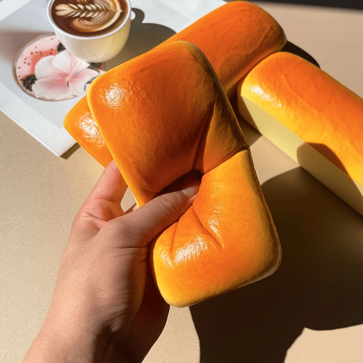 Squishy panino lungo antistress a ritorno lento